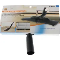 Scanpart parketborstel 32 en 35 mm - Extra plat - Twinner - Geschikt voor AEG Bosch Electrolux Miele Moulinex Nilfisk Panasonic Philips Rowenta Siemens - Voor gladde vloeren - Universeel