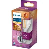 Philips 6x LED lamp E27 | Peer A60 | WarmGlow | Filament | 2200-2700K | 3.4W (40W)