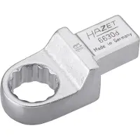 Hazet Insteekringsleutel 6630D-18 · 14 x 18 mm insteekvierkant massief · Buitentwaalfkant tractieprofiel · SW 18 mm