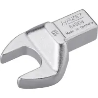 Hazet Insteek-steeksleutel 6450D-19 · 14 x 18 mm insteekvierkant massief · Buiten-zeskant-profiel · SW 19 mm