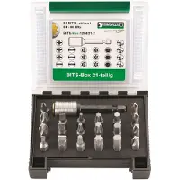 Stahlwille 1204/21-2 BIT-SET IN KUNSTSTOFFBOX 96080122 Bitset