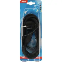 Scanpart C15 stroom kabel 2 meter - Met stekker - Speciaal geschikt voor gourmet of bakplaat - Hittebestendig - Universeel