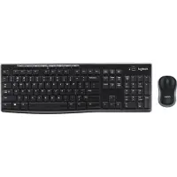 Logitech Wireless Combo MK270 toetsenbord Inclusief muis RF Draadloos QWERTZ Tsjechisch Zwart