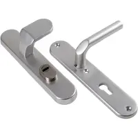 Ami Veiligheidsbeslag 250/50/15 Kt55 Knop 145, Zonder Deurkruk Profielcilinder 55 F1 Deurdikte 38/42 Mm - 656310