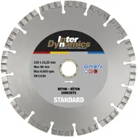 Inter Dynamics Diamantzaag Beton Standard 350x20mm - 320328