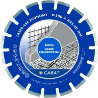 Carat CSE3003000 CSE Economy Diamantdoorslijpschijf - 300 x 22,23mm - beton - harde materialen
