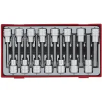 Teng Tools TTTXH15 15-delige Dopbitset in tray - Torx/Inbus