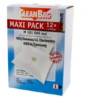 Scanpart CleanBag Maxipack stofzuigerzakken M 101 DAE MAX (12 stuks)