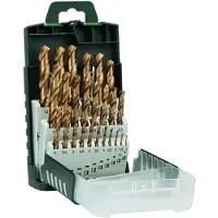 Bosch 25-Delige Metaalboorset HSS-Tin | Din 338 - 2609255136