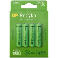 GP Batteries AA-batterijen Oplaadbaar 4 stuks