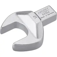 Hazet Insteek-steeksleutel 6450D-27 · 14 x 18 mm insteekvierkant massief · Buiten-zeskant-profiel · SW 27 mm