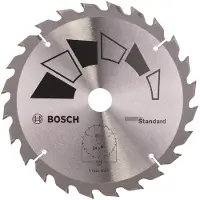 Bosch Standard 2609256812 Hardmetaal-cirkelzaagblad 170 x 20 mm Aantal tanden: 24 1 stuk(s)