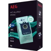 AEG stofzuigerzakken s-bag Anti Allergy 4 stuks GR206s
