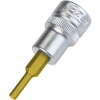 Hazet Dopsleutelbit 8801A-1/8 · 3/8 inch (10 mm) vierkant hol · Binnen-zeskant-profiel · SW 1/8?