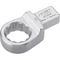 Hazet Insteekringsleutel 6630D-24 · 14 x 18 mm insteekvierkant massief · Buitentwaalfkant tractieprofiel · SW 24 mm