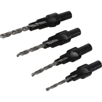 Silverline Screw-Sink set 4pce