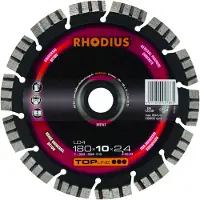 Rhodius 303163 LD4 Diamanten doorslijpschijf Diameter 180 mm Boordiameter 22.23 mm Natuursteen 1 stuk(s)