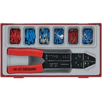 Teng Tools TTCP121 121-delige Kabelschoentangenset (incl. kabelschoenen) in tray
