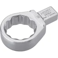 Hazet Insteekringsleutel 6630D-36 · 14 x 18 mm insteekvierkant massief · Buitentwaalfkant tractieprofiel · SW 36 mm