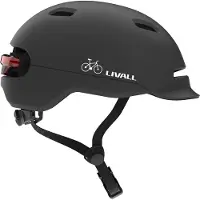 LIVALL C20 Black Large - (Smart) fietshelm - SOS funtie - Smart verlichting - Remlicht
