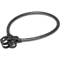 Trelock pk pantserkabelslot fixxgo 222/75/15mm zwart
