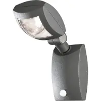 Konstsmide Latina Small 7937-370 LED-buitenlamp met bewegingsmelder (wand) Energielabel: F (A - G) LED LED vast ingebouwd 3 W Antraciet