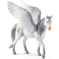 Schleich bayala mythische prinses Pegasus eenhoorn beeldje - met paarse vleugels zeer duurzaam en leuk fantasierijk dierenspeelgoed voor jongens