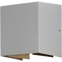 Konstsmide Buitenlamp Cremona 2 Wandlamp, 13cm hoog, PowerLED 2 x 3W / 230V