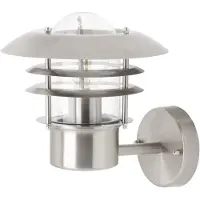 Brilliant Wandlamp buiten TERRENCE, dimbaar, alu / grijs / zink, metaal, Modern