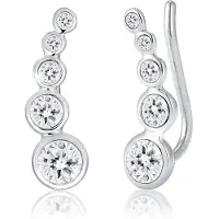Elli Oorbellen 'Climber' zilver