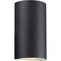 Nordlux wandlamp buiten | Rold Round | IP54 | Zwart