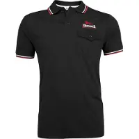 Lonsdale Shirt 'Lynton' rood / zwart / wit