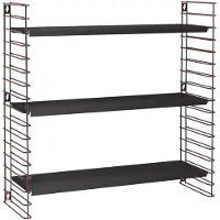 Tomado - Wandrek - Modulair - 70x21x68 cm - Brons, zwart