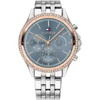 Tommy Hilfiger Analoog horloge duifblauw / rose-goud / zilver