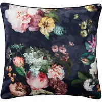Essenza Sierkussen Fleur Nightblue (50 x 50 cm)
