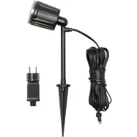 Konstsmide 7447-000 Amalfi LED-tuinspot Energielabel: G (A - G) LED 4 W Zwart