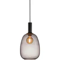 Nordlux Alton 23-hanglamp-E27-smoke glas/zwart