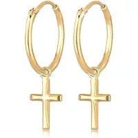 Elli Oorbellen 'Kreuz' goud