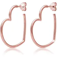 Elli Oorbellen 'Herz' rose-goud