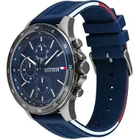 Tommy Hilfiger Bank Heren Blauwe Horloge 1791721
