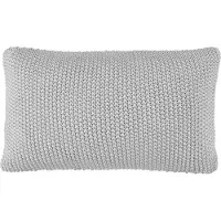 Marc O'Polo Sierkussen Nordic Knit Rectangle Silver (30 x 60 cm)