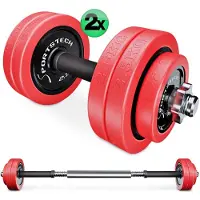 Sportstech AH300_30 | multifunctionele halterset | 2in1 Dumbbell Barbell