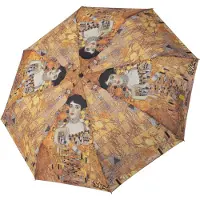 Doppler Paraplu Art Collection Magic Mini Adele Bruine Veelkleurig