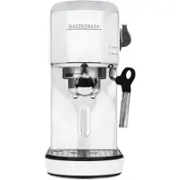 Gastroback Design Espresso Piccolo, espressomachine, 1,5 liter, geschikt voor gemalen koffie, 1400 W, wit