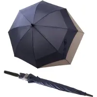 Doppler Paraplu 'Fiber' navy / grijs