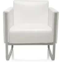 Hjh OFFICE ARUBA | 1-Zits - Lounge bank / sofa Wit