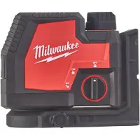 Milwaukee L4 CLL-301C Oplaadbare Kruislijnlaser - 1x3Ah 4V