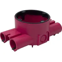 ABB Brandwerende Doos 50mm Met Dubbele Kabelinvoeren - 1SPA007127F0120