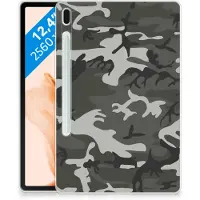 B2Ctelecom Samsung Galaxy Tab S7FE Hippe Hoes Army Light