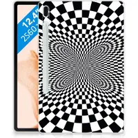 B2Ctelecom Samsung Galaxy Tab S7FE Back Cover Illusie